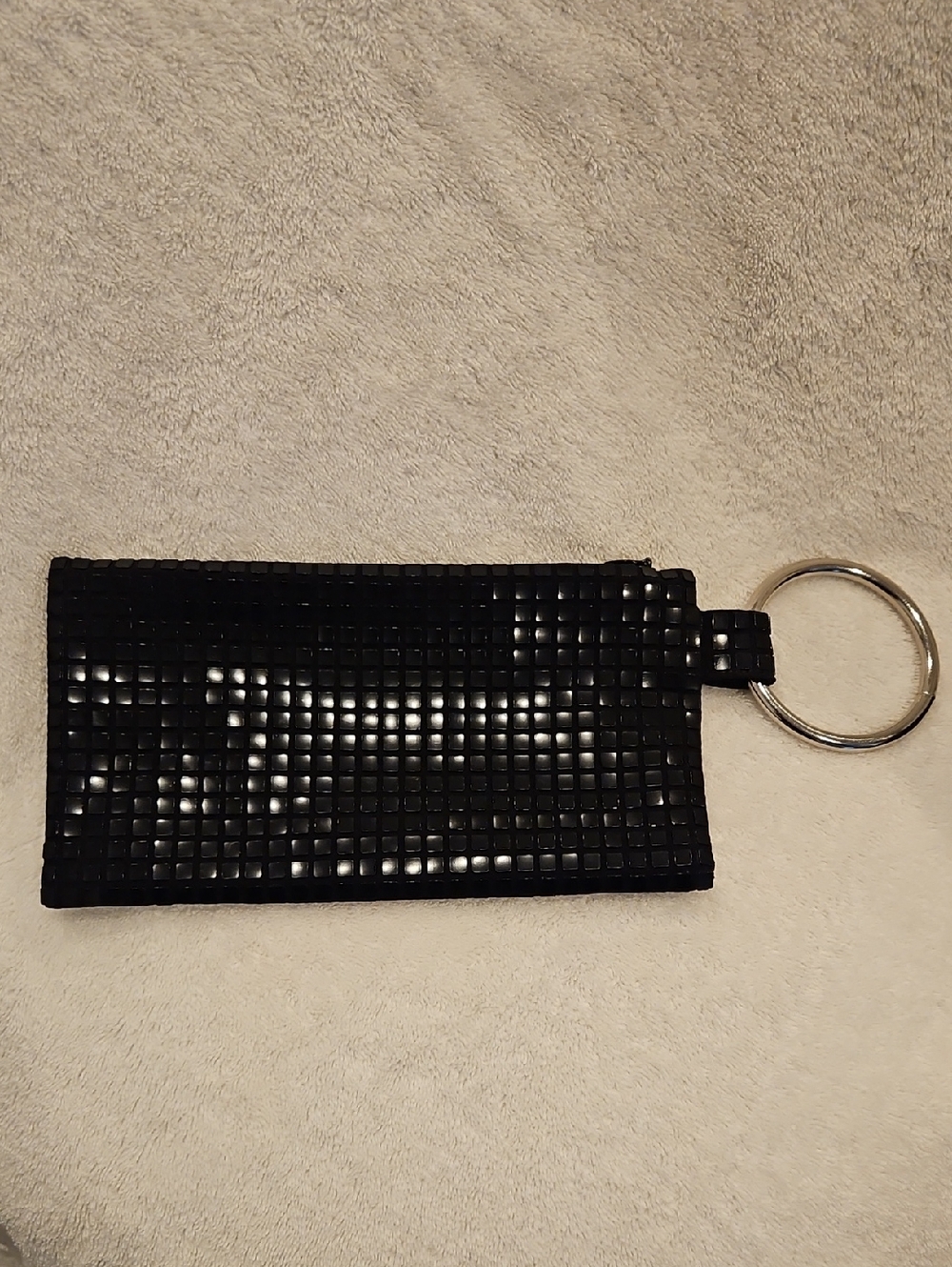 Amy Chan Black Sequin Bracelet Wristlet